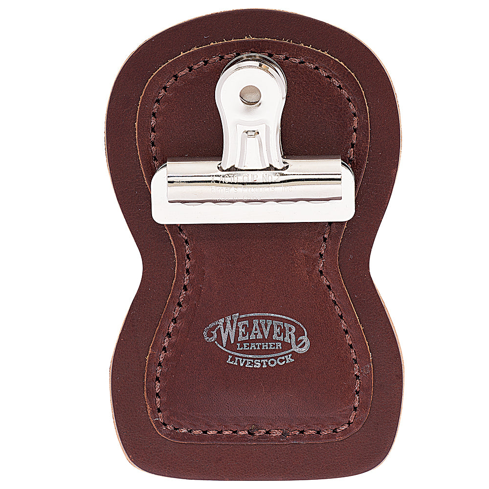 3 1/8 In X 5 Weaver Leather Livestock Show Holder Brown