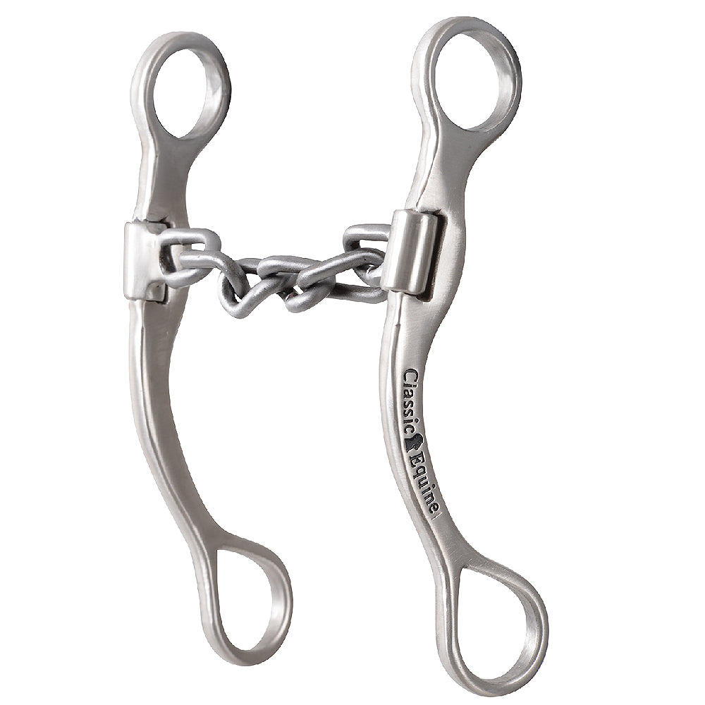 Classic Equine Performance Bit Logic Stainless Steel Chain Horse