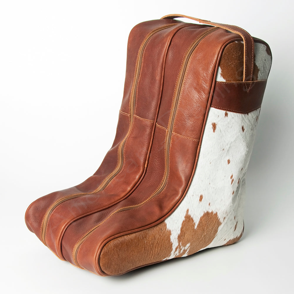 American Darling ADBGZ160 Boot Cover Hair On Genuine Leather Women Bag Western Handbag Purse