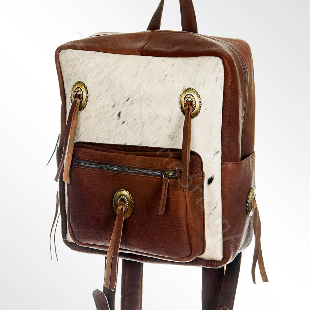 American Darling Backpack Hair on Genuine Leather Western Women Bag | Handbag Duffle Weekend Travel Bags