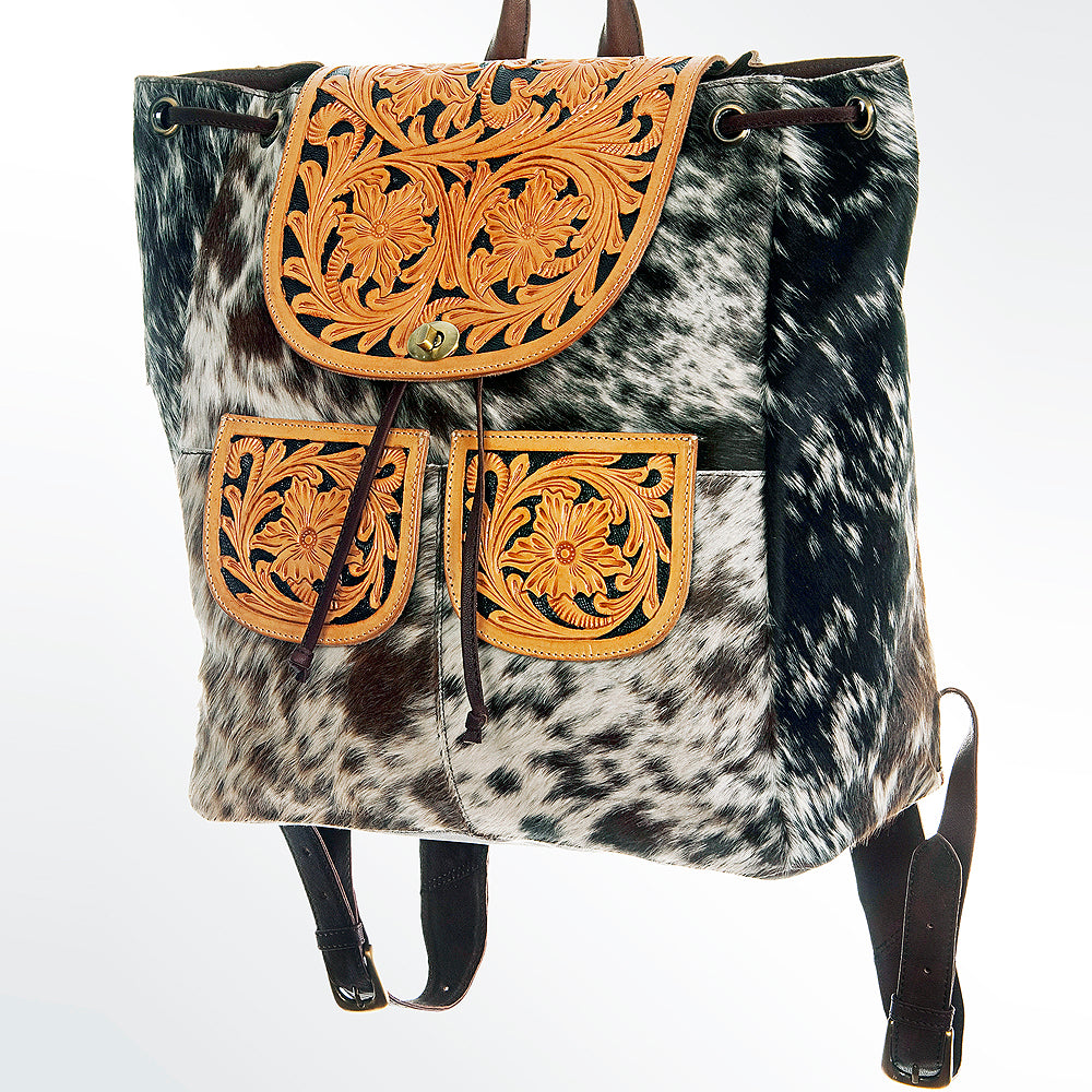 American Darling Backpack Hair on Genuine Leather Western Women Bag | for Laptop School Purse Travel