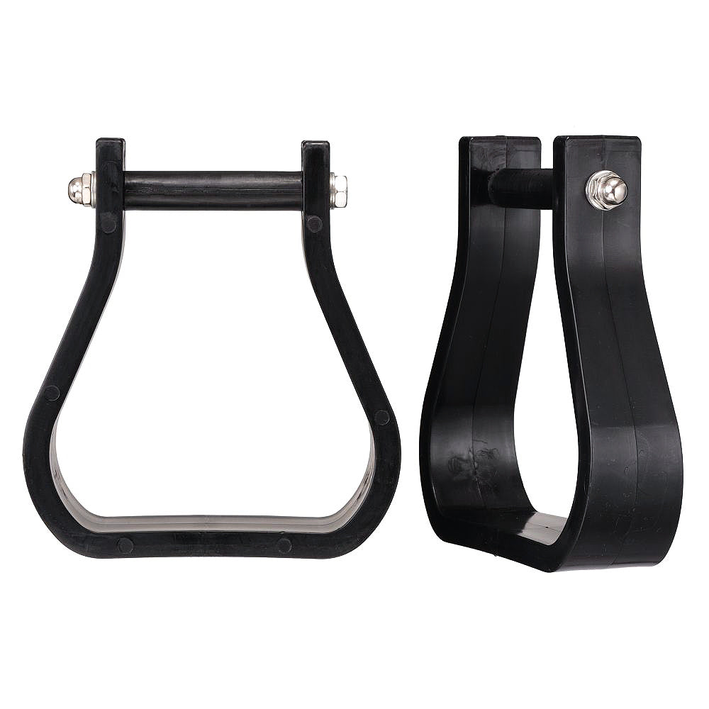 Full Size Tough 1 Horse Stirrup Polymar Black