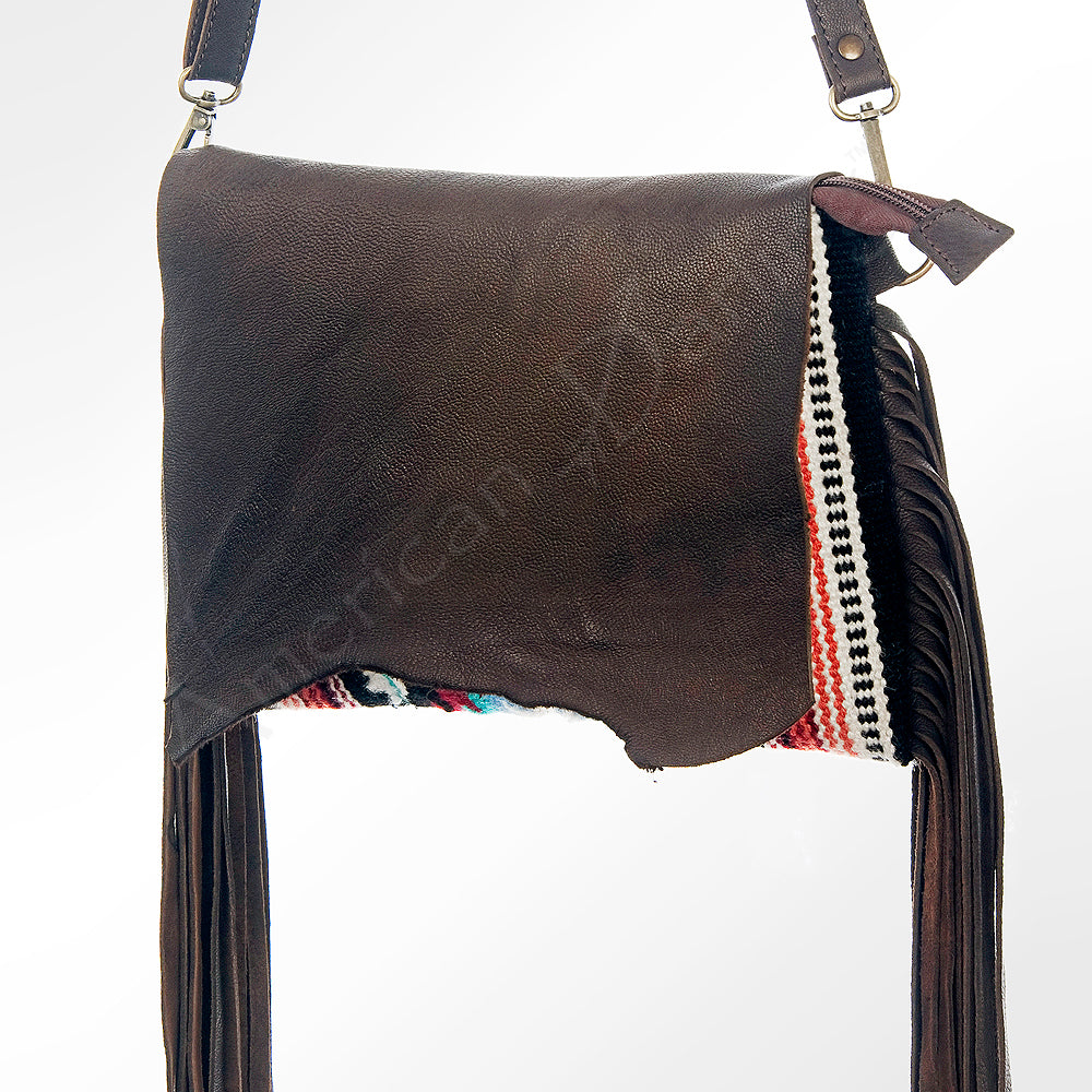 American Darling Cross Body Saddle Blanket Genuine Leather Western Women Bag Handbag Purse | Crossbody for Cute