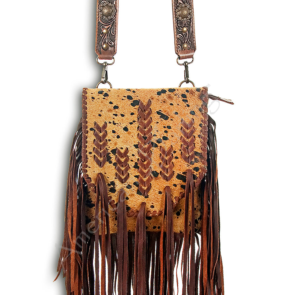 American Darling Cross Body Hair on-Genuine Leather Western Women Bag Handbag Purse | Crossbody for Cute