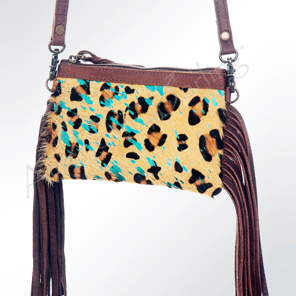 American Darling Small Crossbody Hair On Genuine Leather Western Women Bag Handbag Purse | for Cute