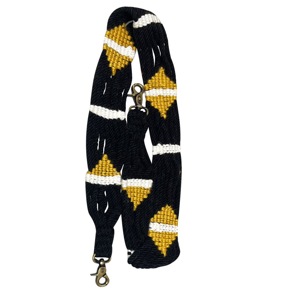 American Darling Hand Braided Wool Strand Crossbody Handle Strap for Bags Phone Wallet Purse Clutch Cellphone Holder