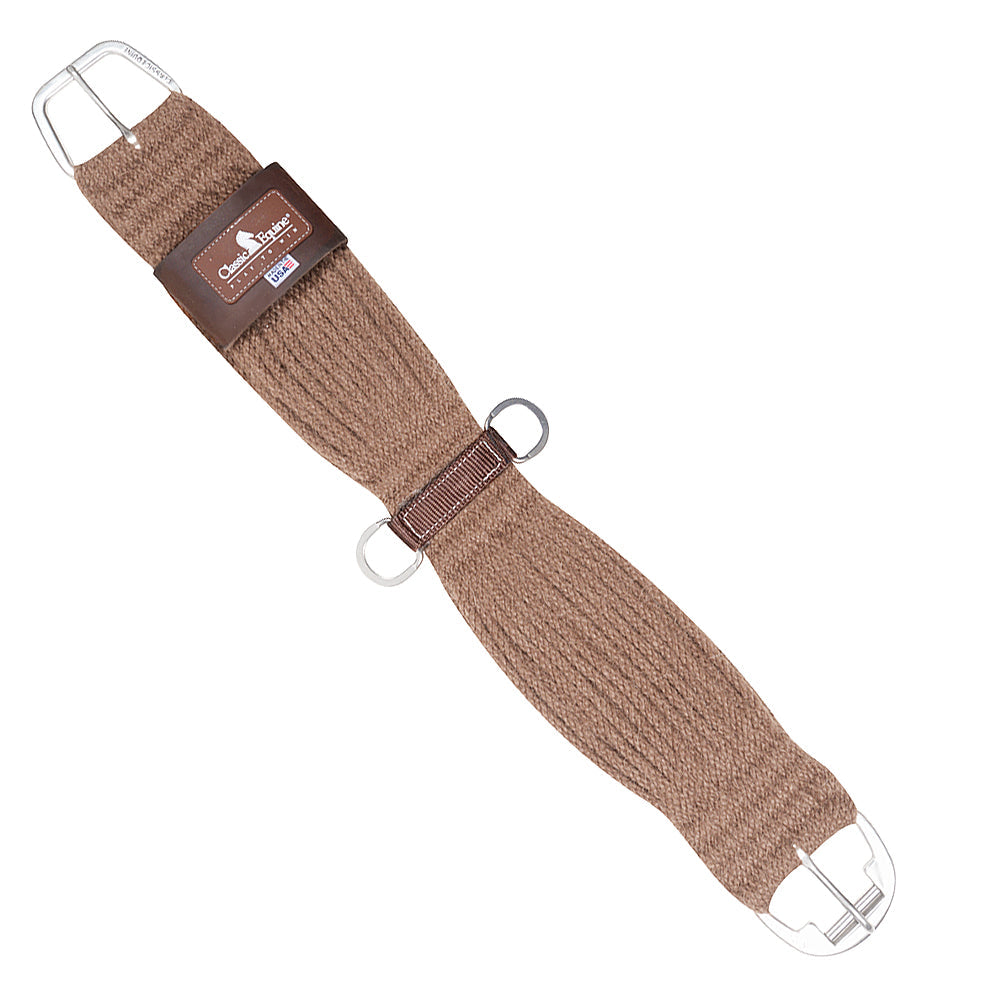 30 In Classic Equine 100% Alpaca Horse Cinch Straight 31 Strand