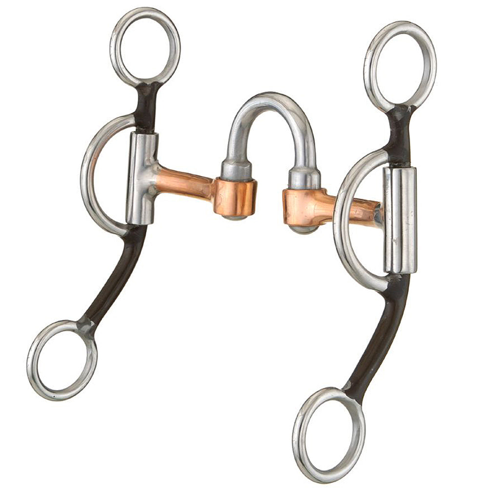 5 In Mouth Tough 1 Kelly Silver Star Medium Port Correction Horse Bit