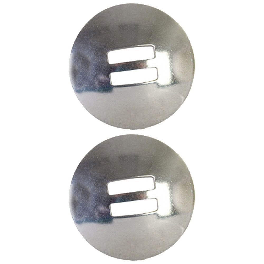 Hilason Western Horse Tack Nickel Plated Die Cast Center Bar Buckle