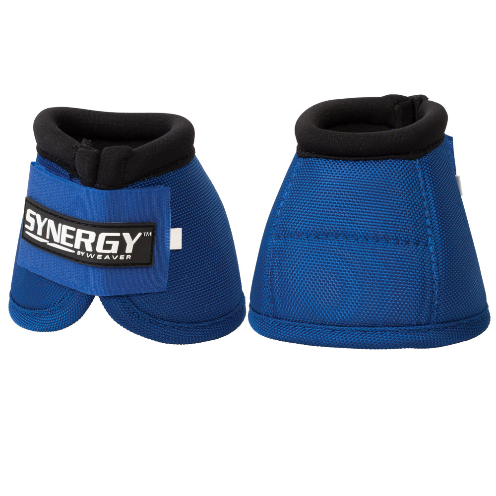 Weaver Horse Bell Boots Synergy Sport 2520D Ballistic Blue