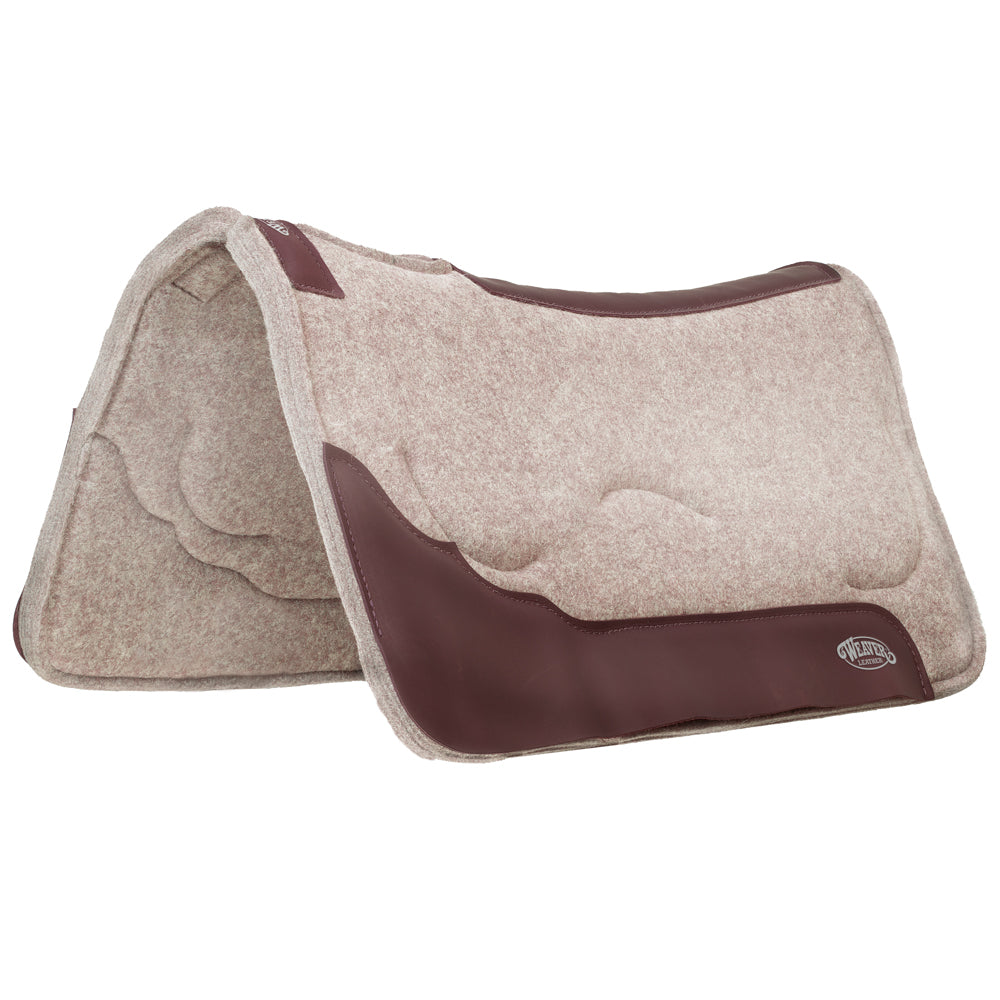 31 In X 32 Weaver Horse Saddle Pad Gel Contoured Wool Blend Felt