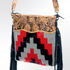 American Darling Cross Body Hand Tooled Saddle Blanket Genuine Leather Western Women Bag Handbag Purse | Crossbody for Cute