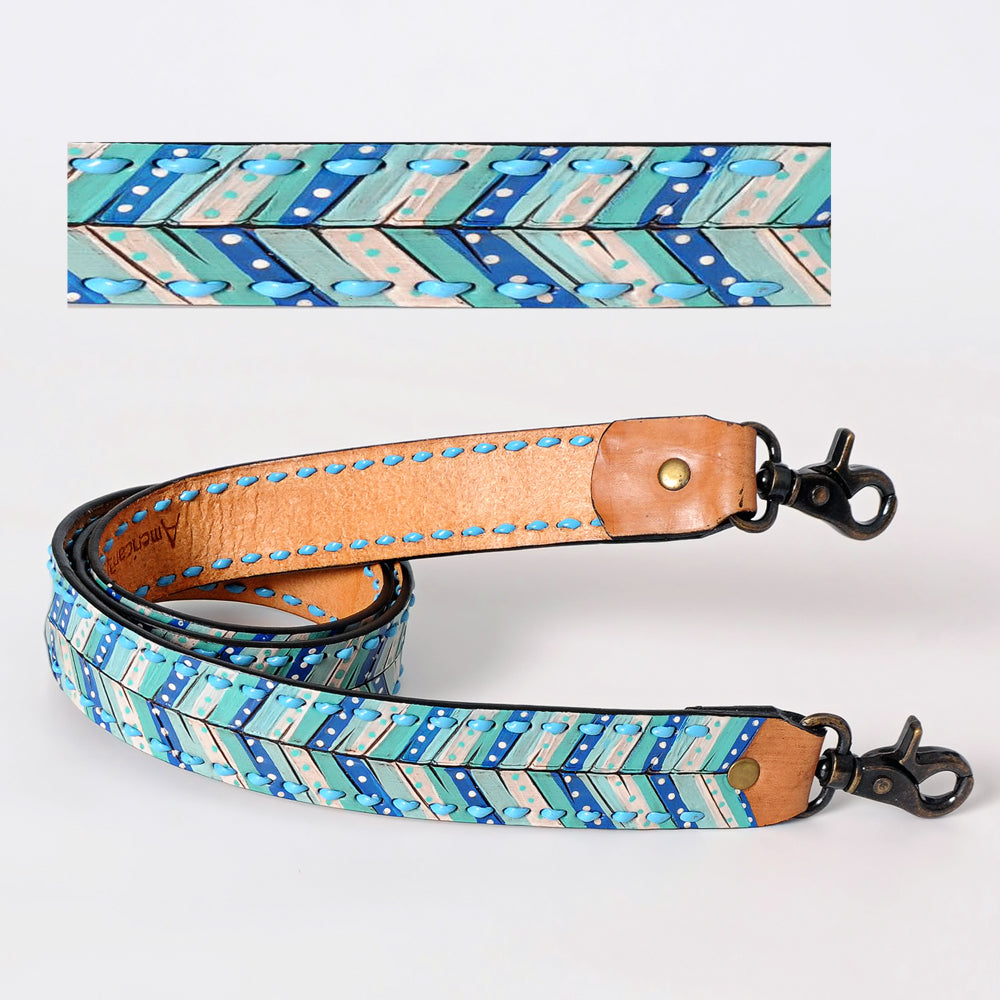 American Darling Genuine Leather Handle Strap for Crossbody Bags Phone Keychain Wallet Purse Clutch Cellphone Key Chain