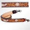 American Darling Hand Tooled Genuine Leather Crossbody Handle Strap for Bags Phone Wallet Purse Clutch