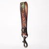 American Darling Full Grain Genuine Leather Handle Strap For Wristlet Bags