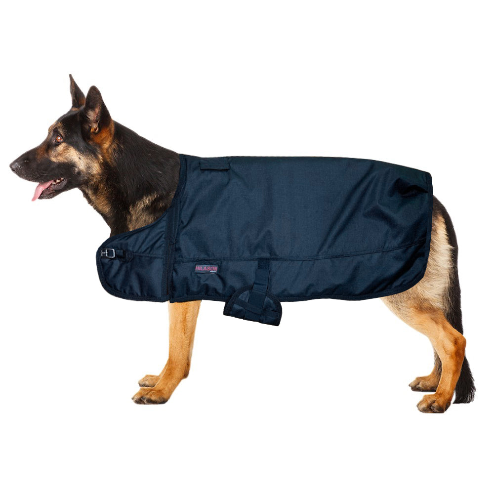 HILASON Waterproof Dog Winter Jacket Coat 600D 200GSM Heavy Duty Turnout Blanket – Warm Fleece-Lined Coat for Cold Weather  for Small Medium Large Dogs