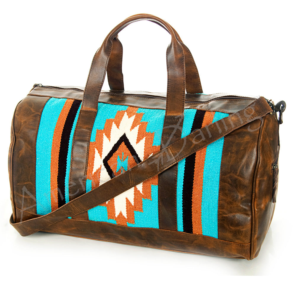 GIBG211 American Darling Saddle Blanket Genuine Leather Women Bag Western Handbag Purse