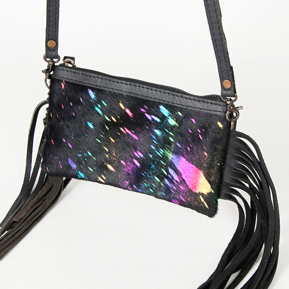 American Darling Organiser Hair On Genuine Leather Western Women Bag Handbag Purse | Travel Bags College Casual