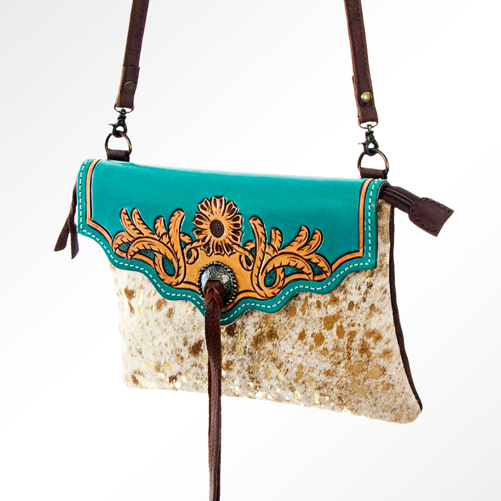 American Darling Envelope Hair on Genuine Leather Women Bag Western Handbag