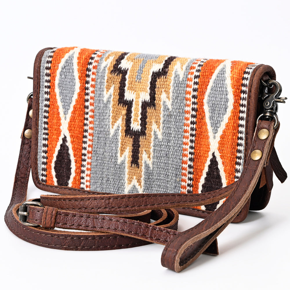 American Darling Organiser Saddle Blanket Genuine Leather Women Bag Western Handbag Purse