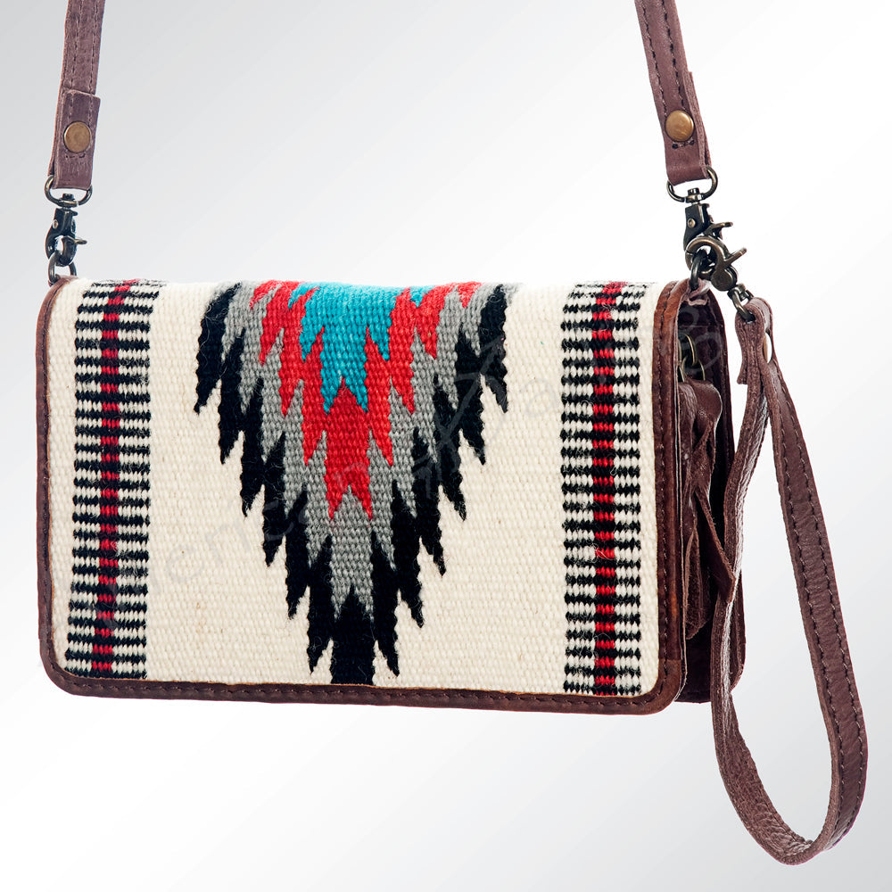 American Darling Organiser Saddle Blanket Genuine Leather Women Bag Western Handbag Purse