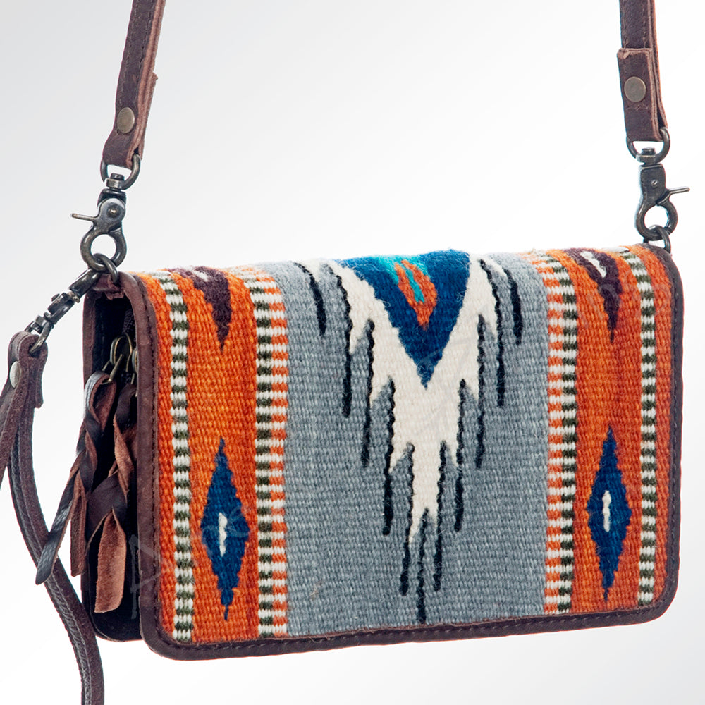 American Darling Organiser Bag Handcrafted from Crocodile Embossed Genuine Leather with YKK Zipper and Detachable Strap