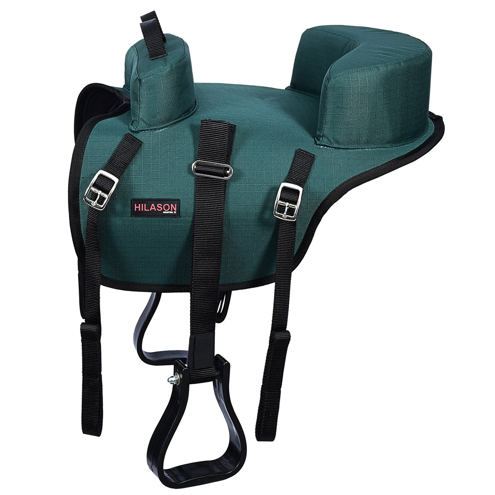 HILASON Western Horse Saddle Buddy Seat for Kids | Compatible with Horses Children Junior Equestrian