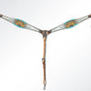 American Darling LC-ADPAF110-BC Western Horse Floral Breast Collar Tack Genuine Leather