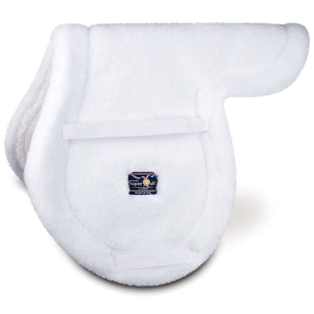 Super Quilt Close Horse Contact Pad White