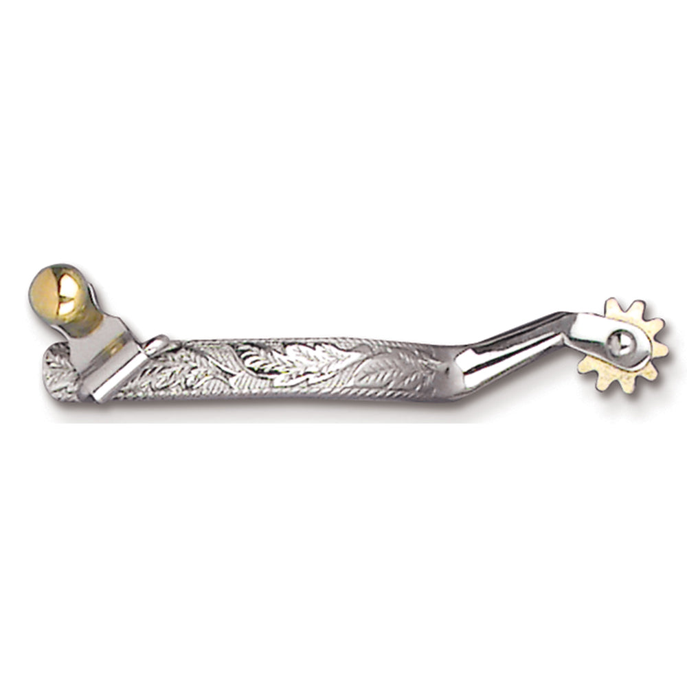 1/2 in Band 1 7/8 Shank Toklat Ladies Stainless Steel Horse Spur