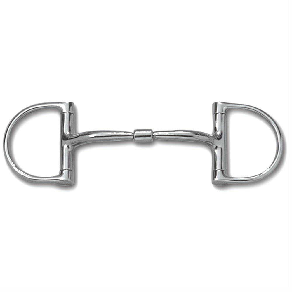 4 1/2 in Myler Dee Without Hooks Comfort Horse Snaffle W/ Narrow Barrel