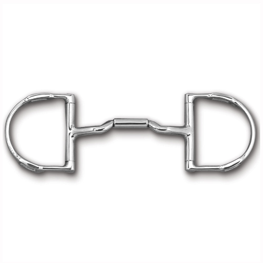 4 3/4 in Myler Horse Bit Dee W/ Hooks Mullen Low Ported Barrel