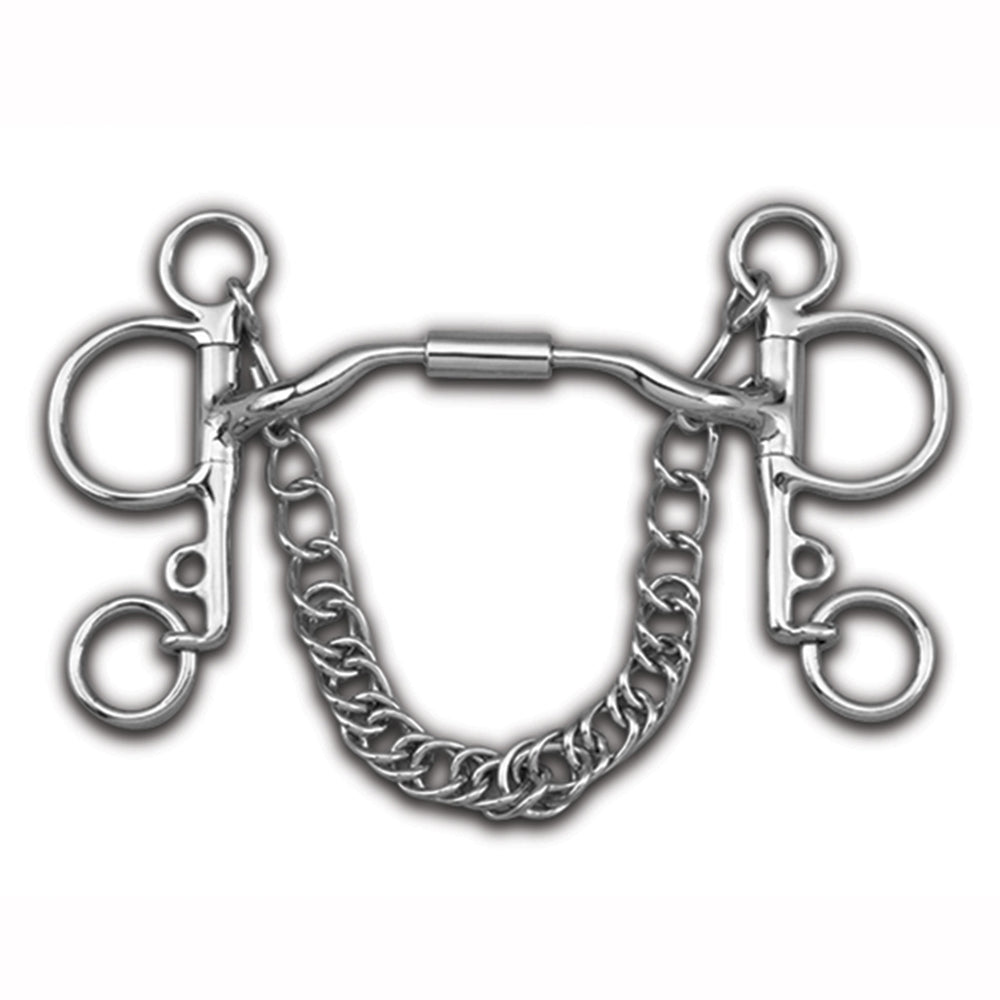 5 in Myler Horse Bit Pelham Low Port Comfort Snaffle