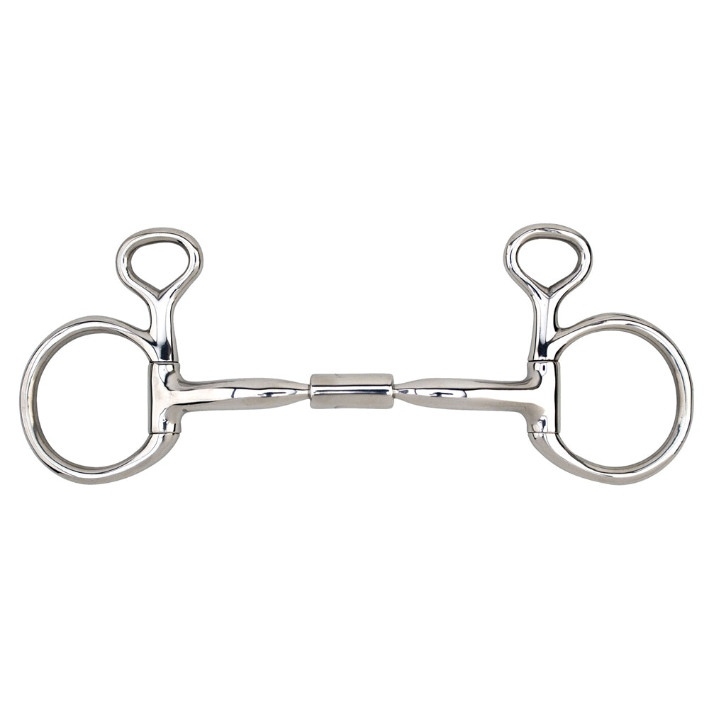 5 1/2 in Myler Horse Bit Medium Baucher Comfort Snaffle Wide Barrel