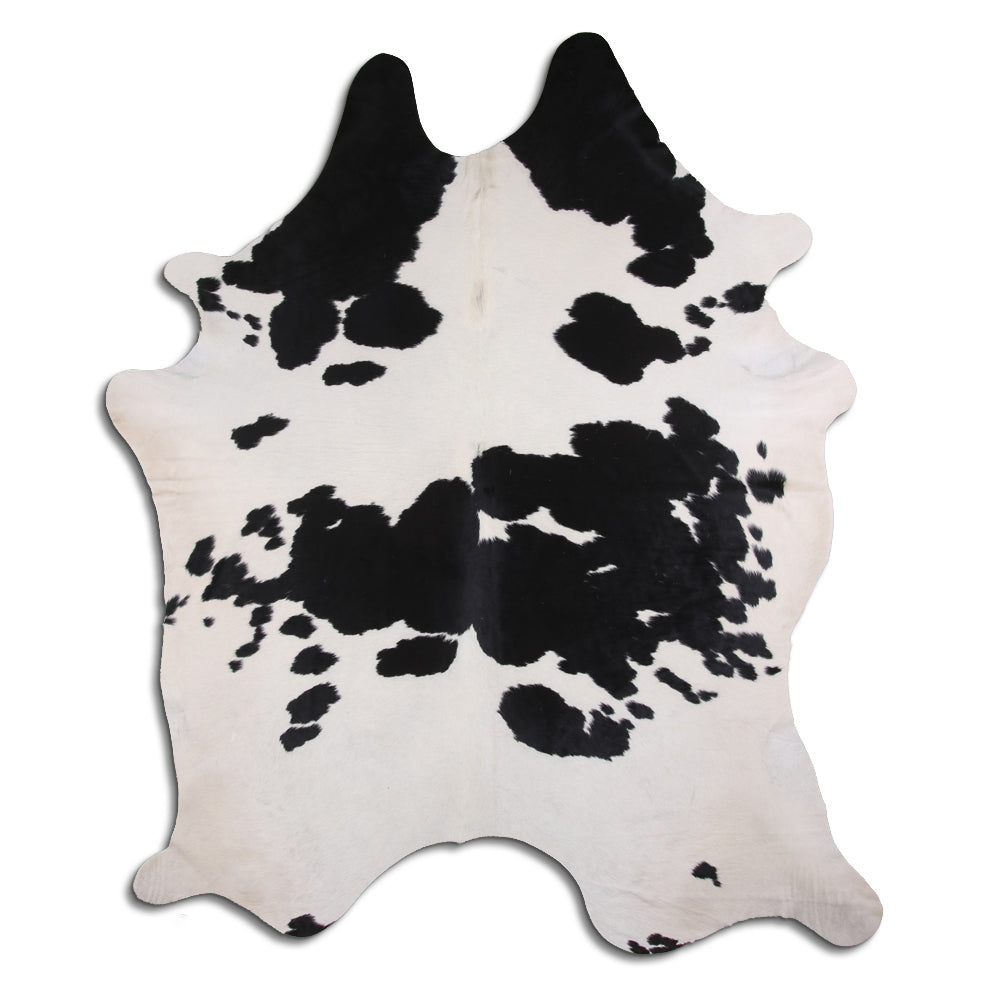 8' X 7' Hair On Leather Cowhide From Brazil Skin Rug Carpet Hilason