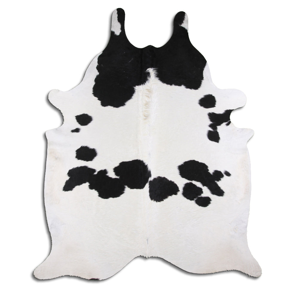 8' X 7' Hair On Leather Cowhide From Brazil Skin Rug Carpet Hilason