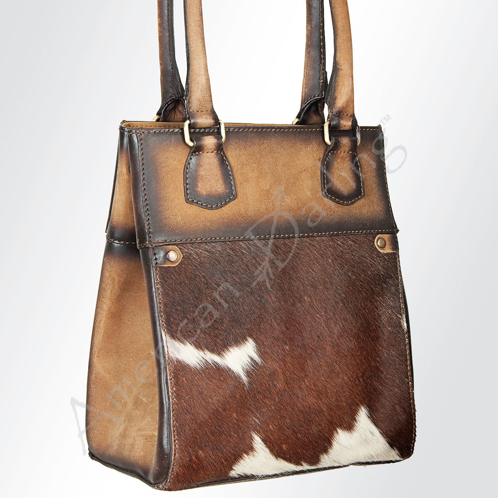 American Darling Tote Hair on Genuine Leather Western Women Bag | Handbag Purse for Cute