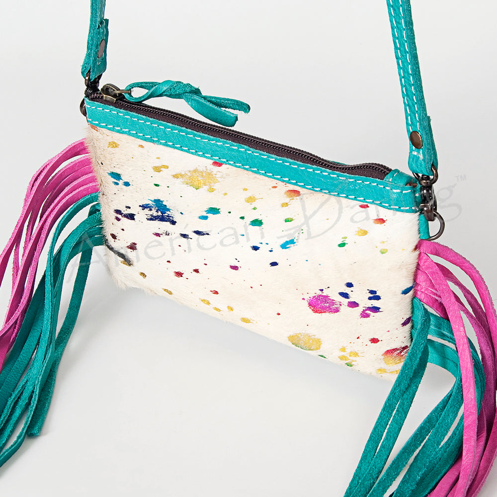 American Darling Small Crossbody Hair On Genuine Leather Western Women Bag Handbag Purse | for Cute