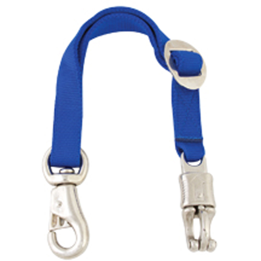 Hilason Adjustment Nylon Trailer Tie Blue