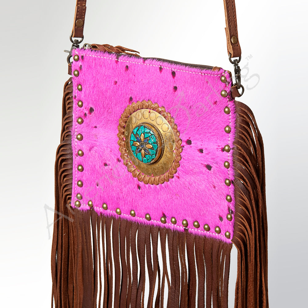 American Darling Cross Body Hair on-Genuine Leather Western Women Bag Handbag Purse | Crossbody for Cute