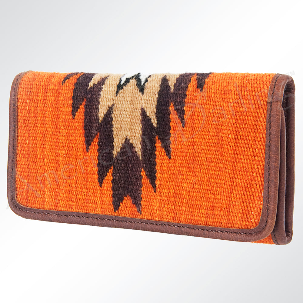 American Darling Wallet Saddle Blanket Genuine Leather Women Bag Western Handbag Purse| Purse