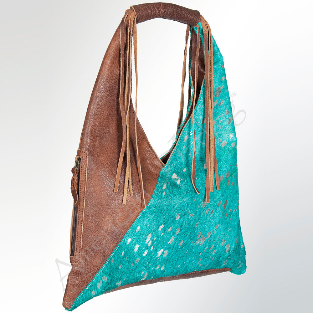 American Darling Hobo Hair On Genuine Leather Women Bag Western Handbag Purse| Leather Hobo Bag | Hobo Purse|