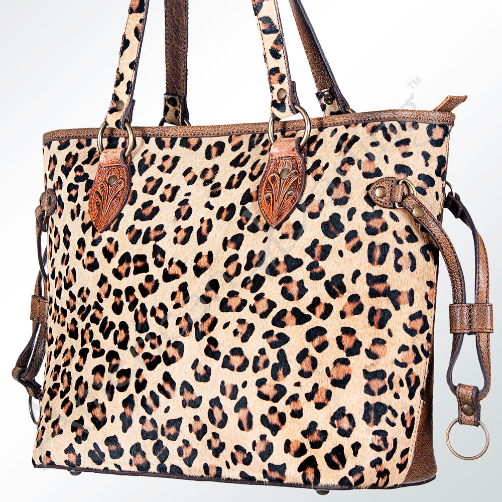 American Darling Tote Hair on Genuine Leather Western Women Bag Handbag Purse | Travel Bags College Casual