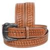 HILASON Western Genuine Leather Belt for Men Women Cowboy Cowgirl Handmade Unisex Full Grain Heavy Duty Engraved Buckle