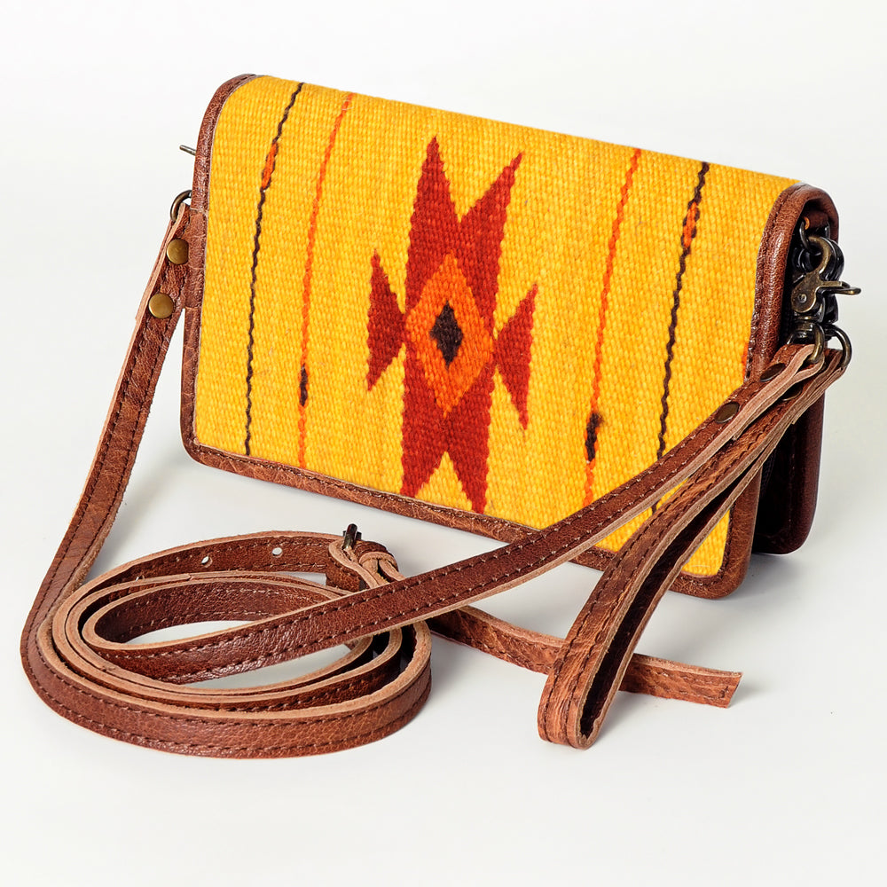 American Darling Organiser Bag Handcrafted from Crocodile Embossed Genuine Leather with YKK Zipper and Detachable Strap