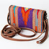 American Darling Organiser Bag Handcrafted from Crocodile Embossed Genuine Leather with YKK Zipper and Detachable Strap