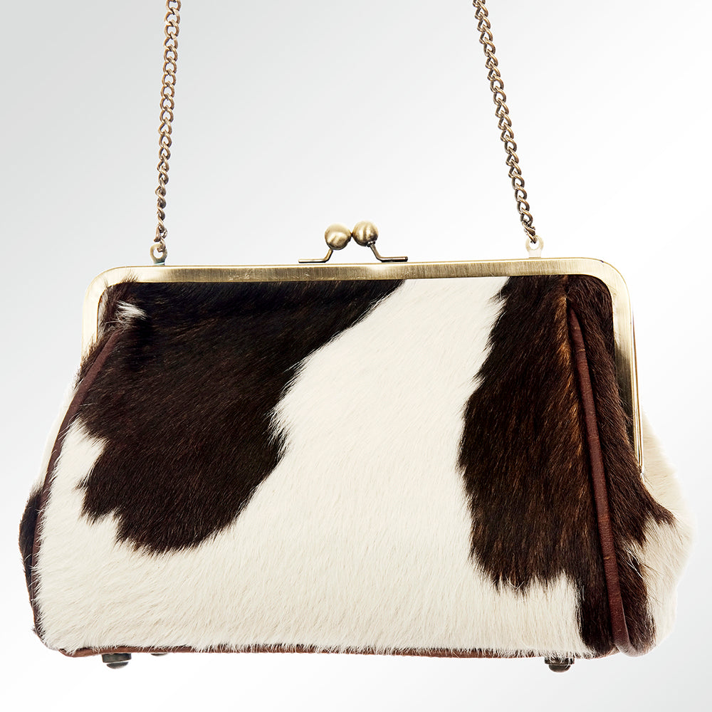 American Darling Wallet Hair on Genuine Leather Women Bag Western Handbag