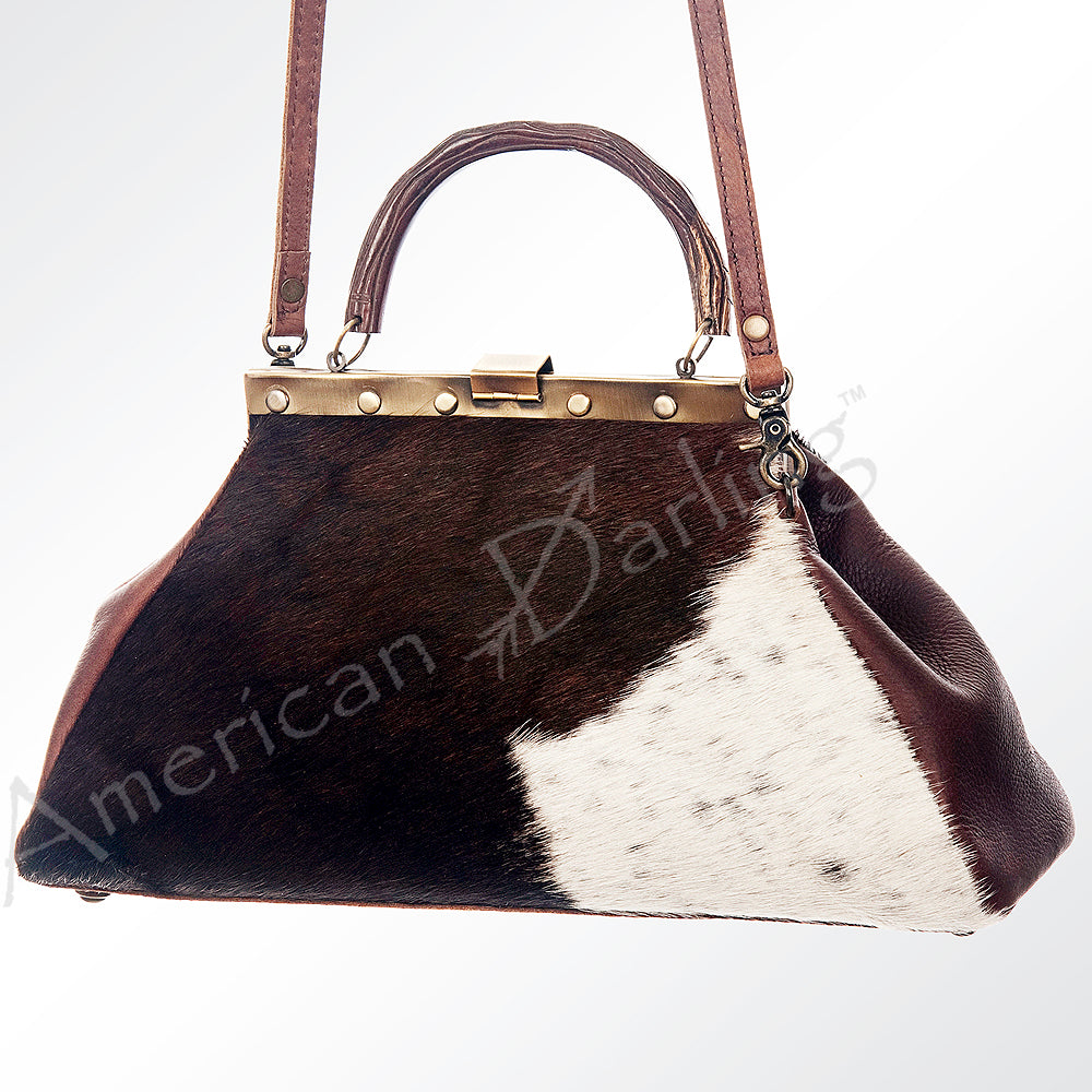 American Darling Cross Body Hair on-Genuine Leather Western Women Bag Handbag Purse