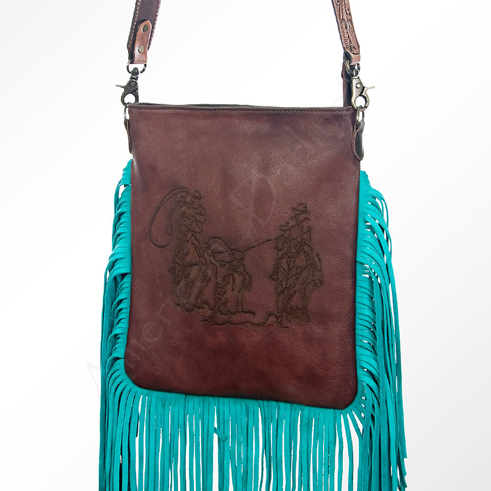 American Darling Cross Body Full Grain Genuine Leather Western Women Bag Handbag Purse | Crossbody for Cute