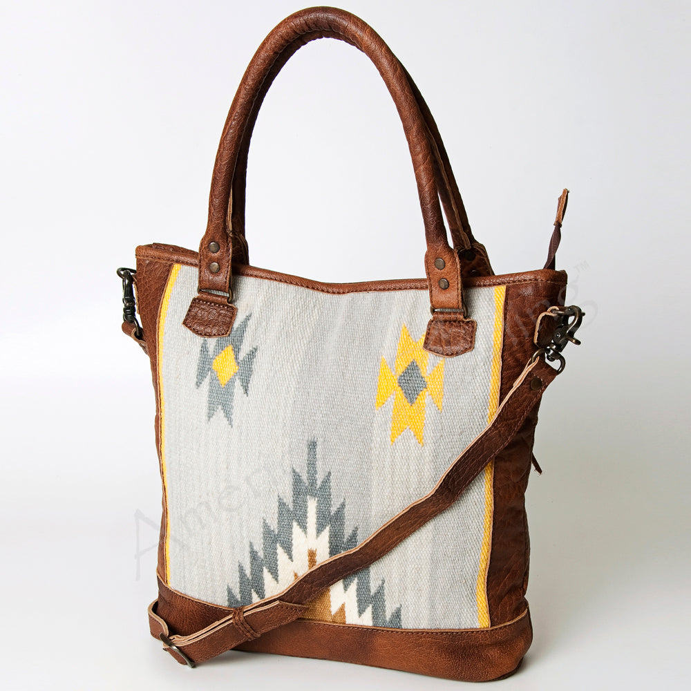 American Darling Tote Saddle Blanket Genuine Leather Western Women Bag Handbag Purse | Tote for Cute